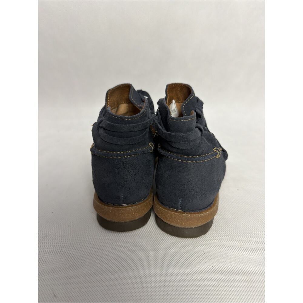 Born Women's Born Tarkiln Distressed Navy Blue Ankle Soft Suede Leather Upper - Picture 4 of 9